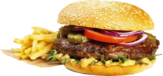 Hamburger 160 g tallerken