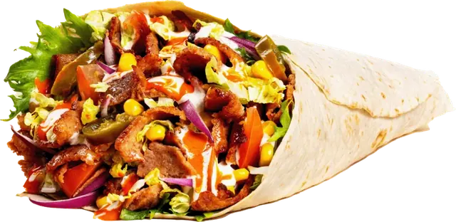 Rullekebab meny